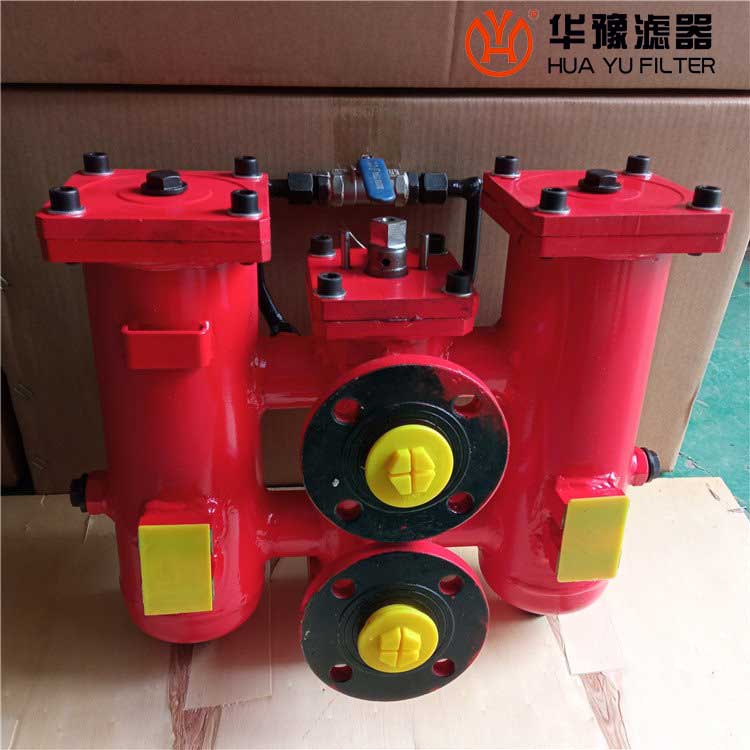 华豫kf-25ax*120d液压油系统双筒过滤器